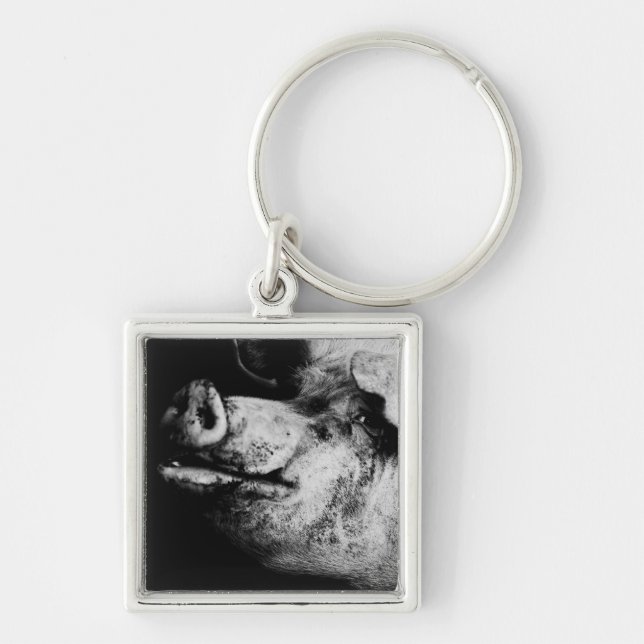 porker portrait key ring (Front)