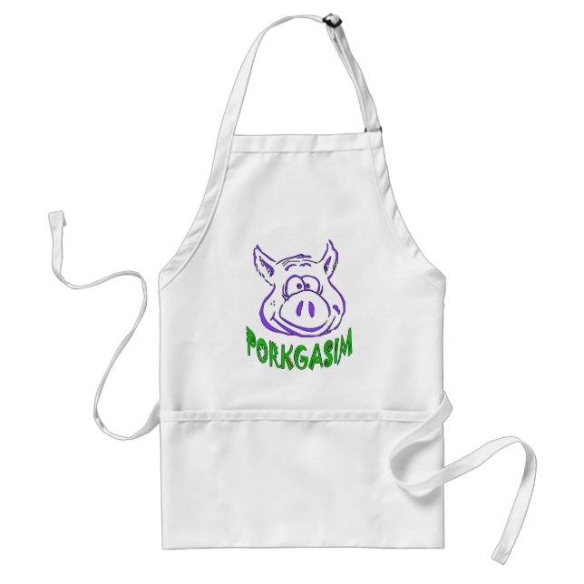 Porkgasim! Standard Apron (Front)