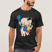 Porky Pig and Petunia