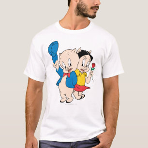 Porky Pig and Petunia T-Shirt