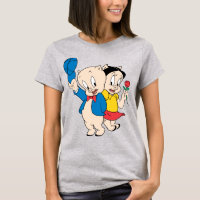 Porky Pig and Petunia