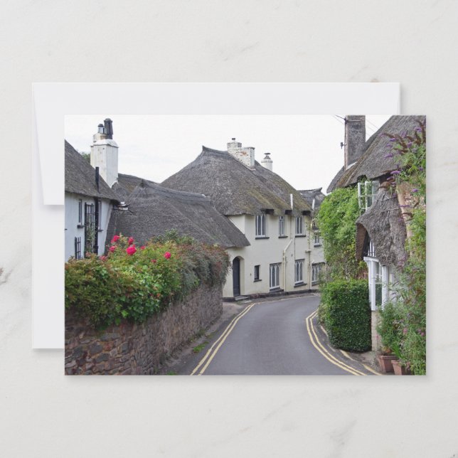 Porlock, Somerset Card (Front)