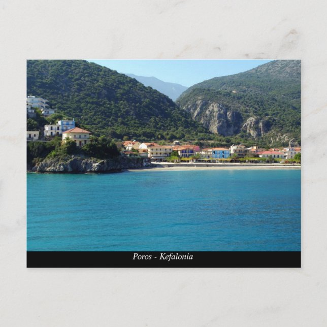 Poros – Kefalonia Postcard (Front)