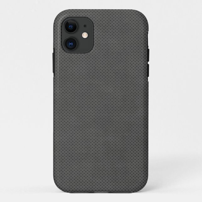 Porous Dark Metal Micro Pattern Case-Mate iPhone C Case (Back)