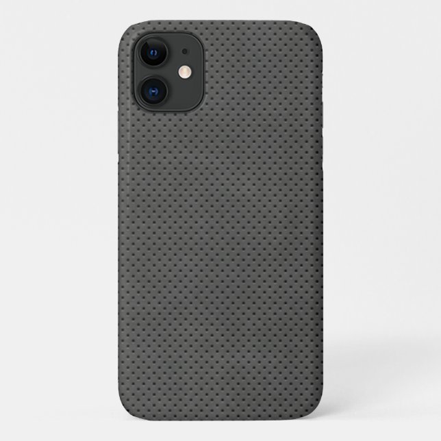 Porous Dark Metal Pattern Design Case-Mate iPhone Case (Back)