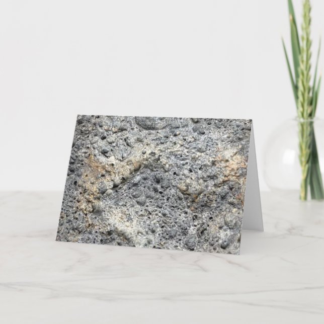 Porous Stone | Thank You Card (Front)