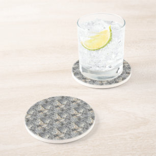 Porous Stone Tilled Pattern Coaster