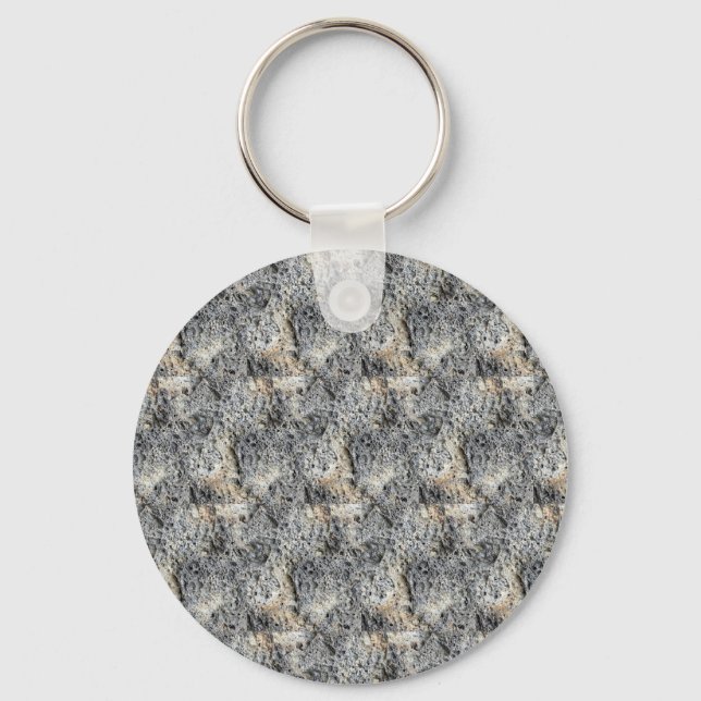 Porous Stone | Tilled Pattern | Key Ring (Front)