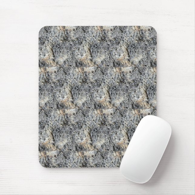 Porous Stone | Tilled Pattern | Mouse Mat (With Mouse)