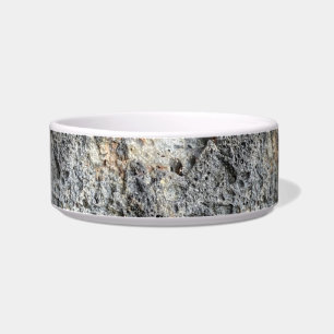 Porous Stone Tilled Pattern Pet Bowl