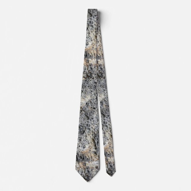 Porous Stone | Tilled Pattern | Tie (Front)