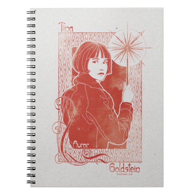 PORPENTINA GOLDSTEIN™ Illustration Notebook (Front)