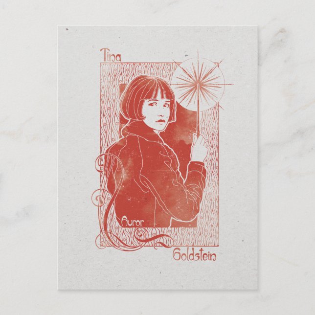 PORPENTINA GOLDSTEIN™ Illustration Postcard (Front)