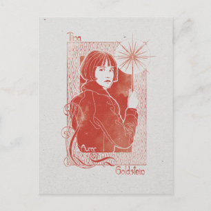 PORPENTINA GOLDSTEIN™ Illustration Postcard