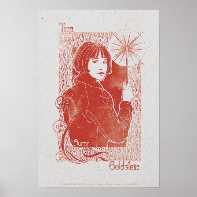 PORPENTINA GOLDSTEIN™ Illustration Poster (Front)