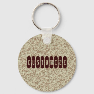 Porridge - Template Key Ring