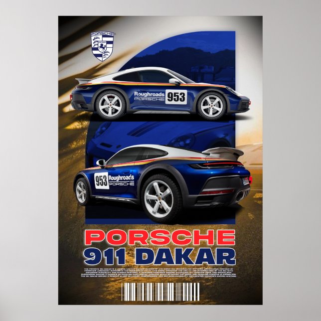 PORSCHE 911 DAKAR POSTER (Front)