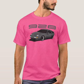 Porsche 928 Illustration grey Premium T-Shirt