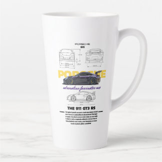 Porsche GT3 RS Rate Latte Mug