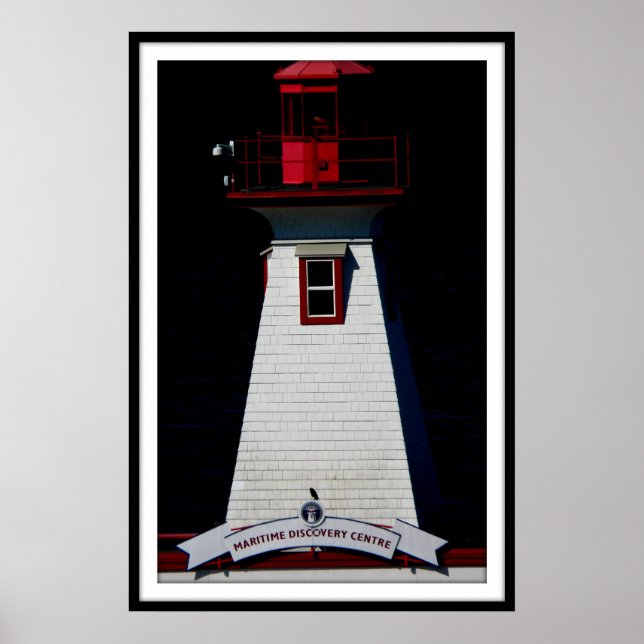 PORT ALBERNI  lighthouse poster (Front)
