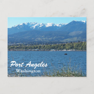 Port Angeles, Washington Travel Postcard