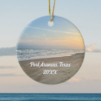 Port Aransas Beach Sunset Texas Photography