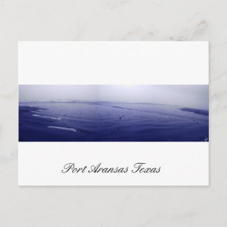Port Aransas (Panoramic) Fog Postcard