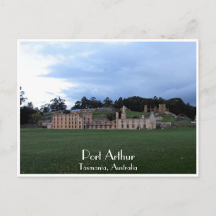 port arthur australia postcard