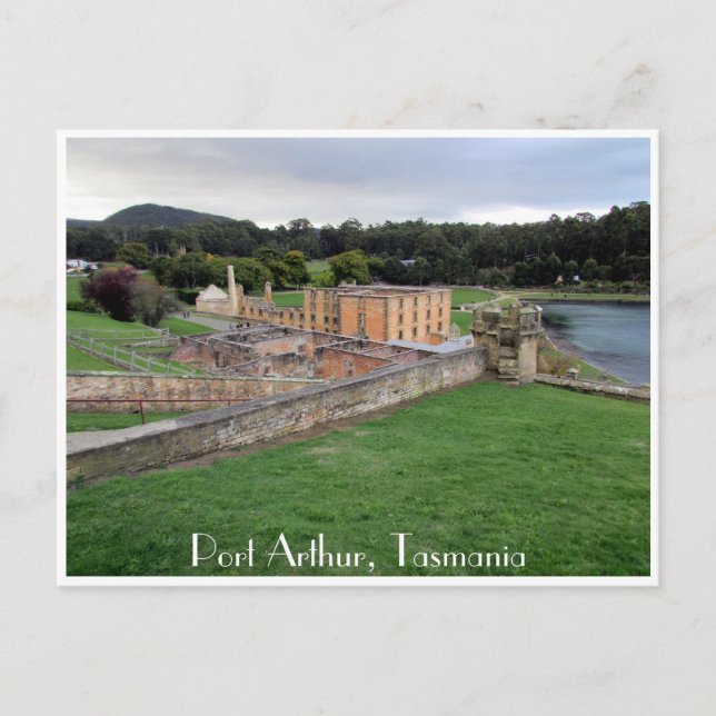 port arthur convict ruins postcard (Front)