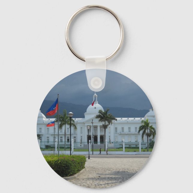 Port au Prince, Haiti Key Ring (Front)