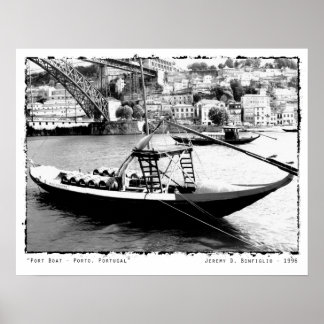 Port Boat - Porto, Portugal Photography Print
