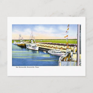 Port Brownsville, Brownsville, Texas Postcard