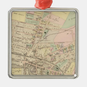 Port Chester, New York 2 Metal Tree Decoration