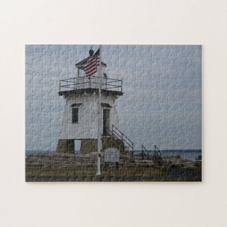 Port Clinton Lighthouse created as a Jigsaw Puzzle