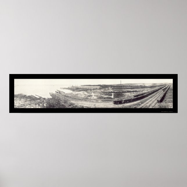 Port Covington, MD Photo 1913 Poster (Front)