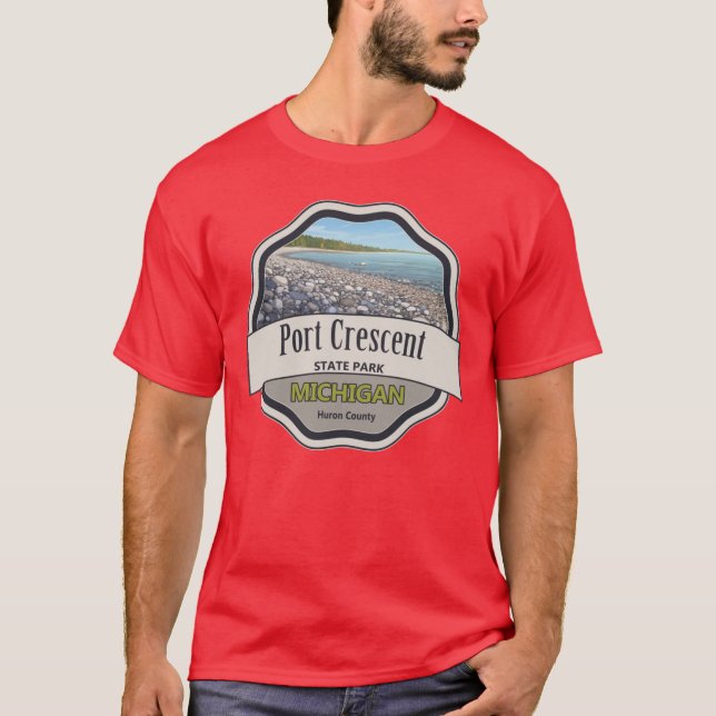 Port Crescent State Park T-Shirt (Front)