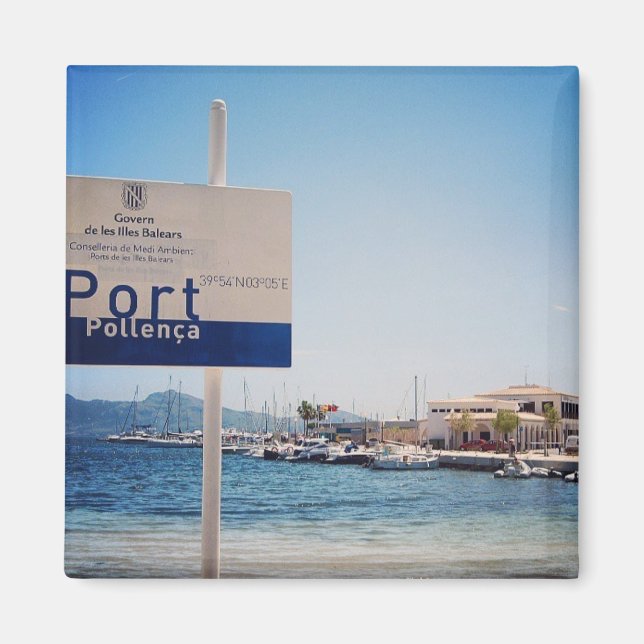 Port de Pollensa, Mallorca Magnet (Front)