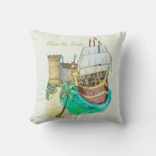 Port Galleon Cushion
