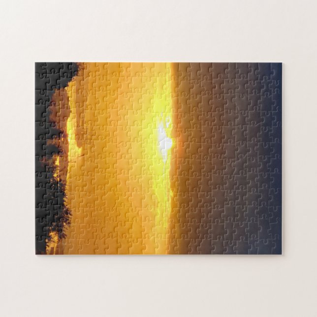 Port Glasgow Sunset Puzzle  (Horizontal)