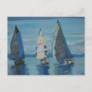 Port Hardy Sailing Regatta Postcard