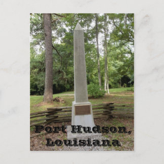 Port Hudson Battlefield Monument Postcard