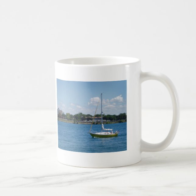 Port Huron Sailboat Coffee Mug (Right)