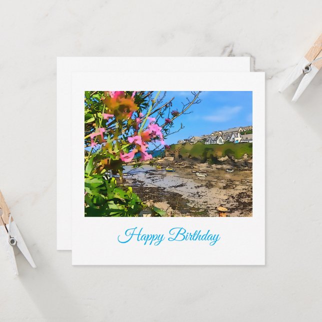 Port Isaac Cornwall Harbour Fisherman’s Friends  (Front/Back In Situ)