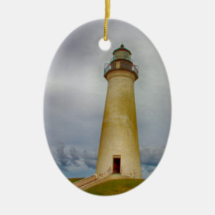 Port Isabel Lighthouse Ceramic Tree Decoration