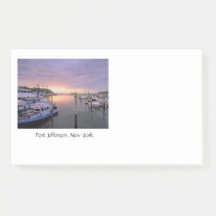 Port Jefferson New York Post-It® Notes, 10" x 6"
