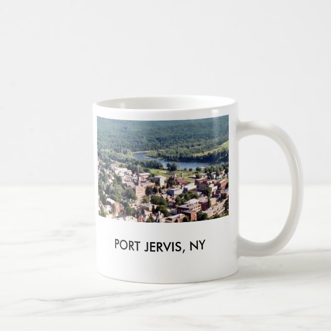 PORT JERVIS, NY COFFEE MUG (Right)