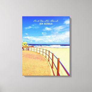 Port Kembla Wollongong beach NSW Canvas Print