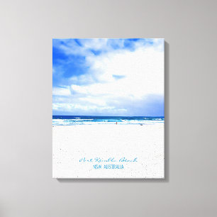 Port Kembla Wollongong beach NSW Canvas Print
