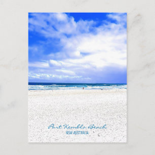 Port Kembla Wollongong beach NSW Postcard