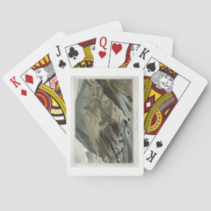 Port Looe, Cornwall, from 'A Voyage Around Great B Playing Cards